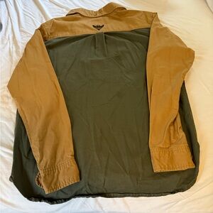 Two-Tone Long Sleeve Shirt